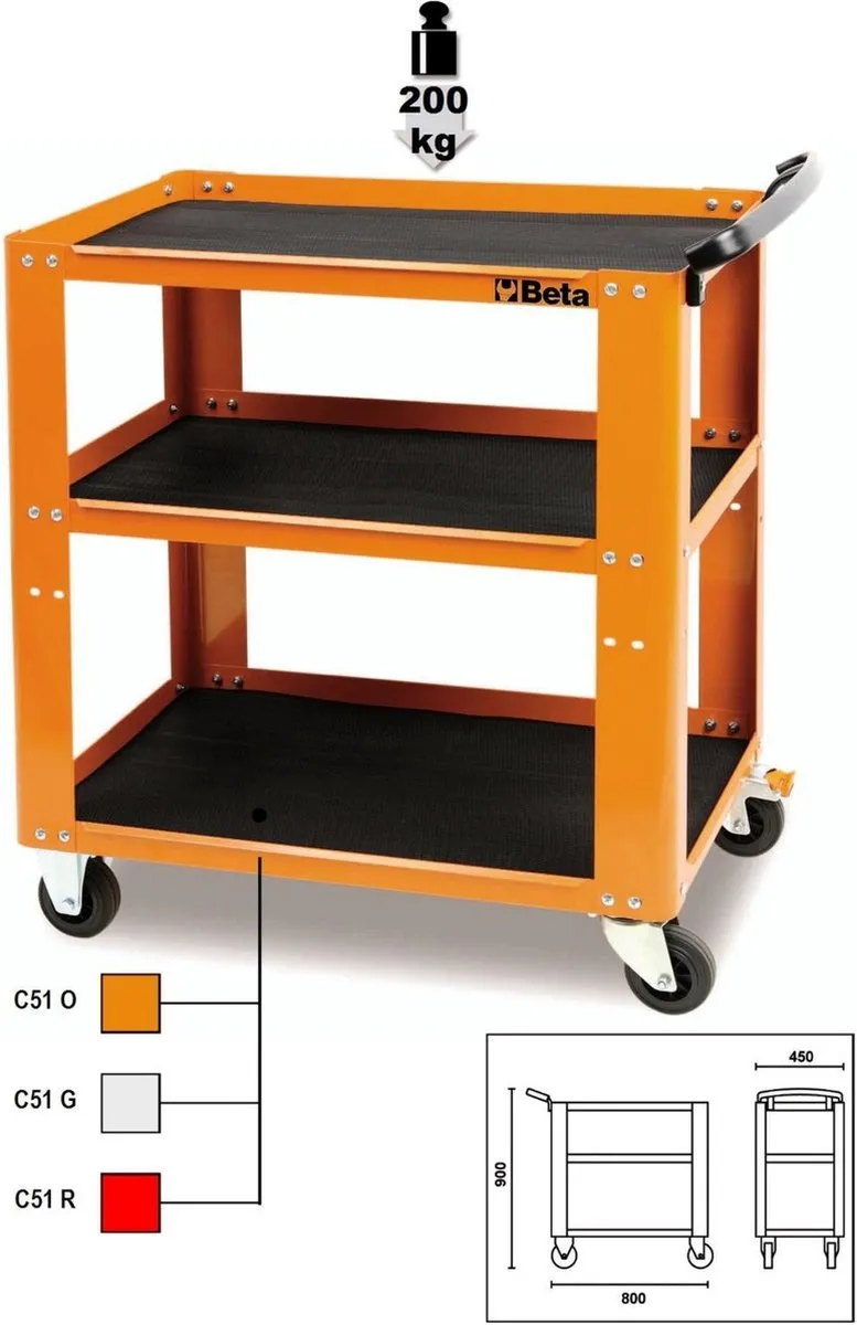 Beta Gereedschapswagen C51