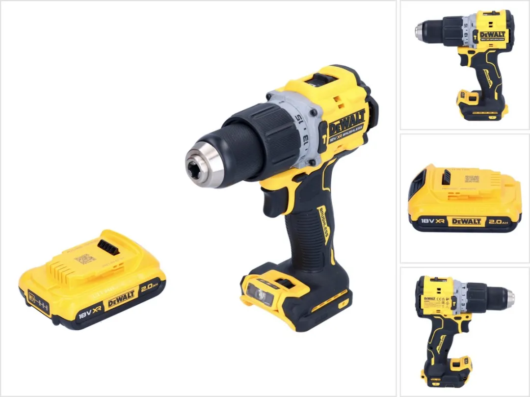 DeWalt DCD805 Accu Klopboormachine 18V 90Nm Borstelloos