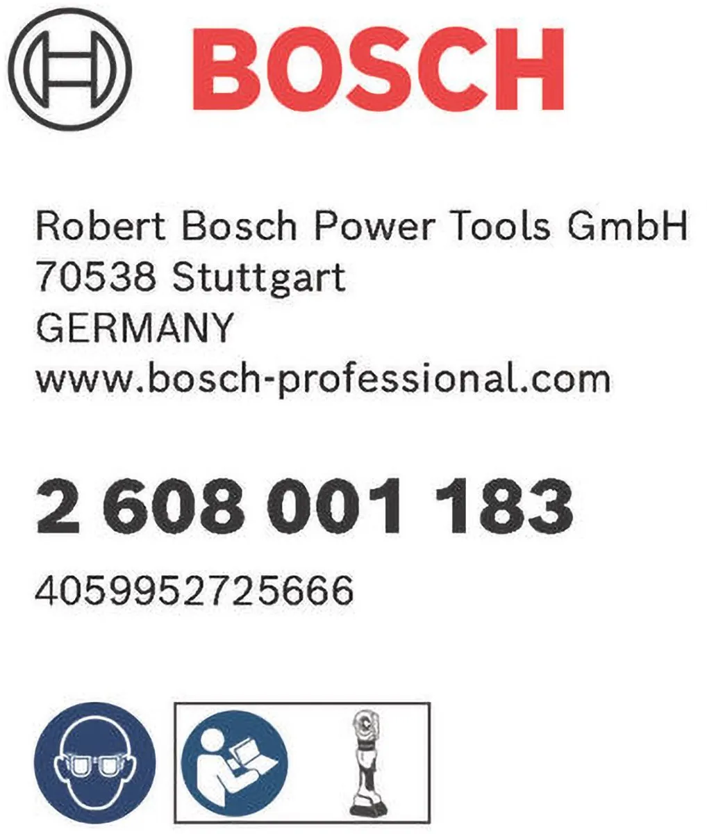 Bosch PRO NF300 CU Krimpinzetstuk 300mm² - 2608001157