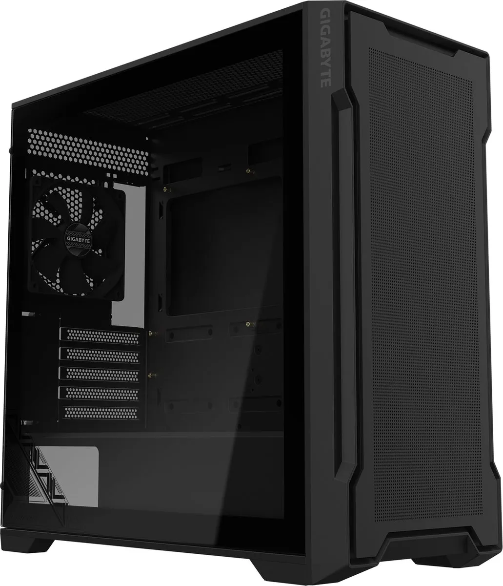 Gigabyte C102 Glass Midi Tower - Zwart