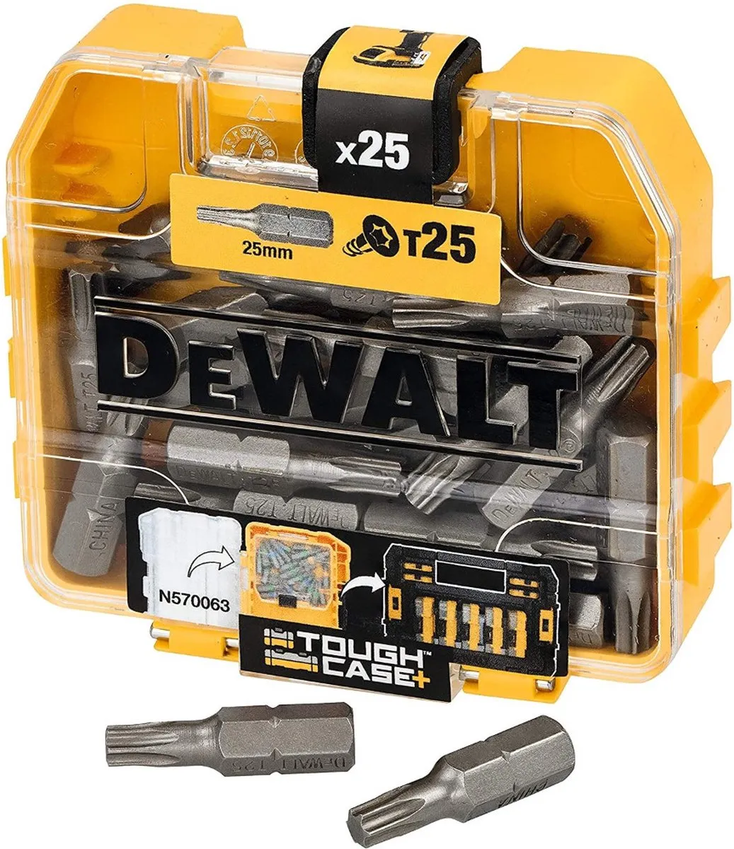 DeWalt DP43-QZ T25 Schroefbitset 25 Stuks