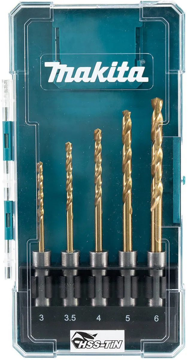 Makita SDS-Plus Metaalboren Set 5-delig