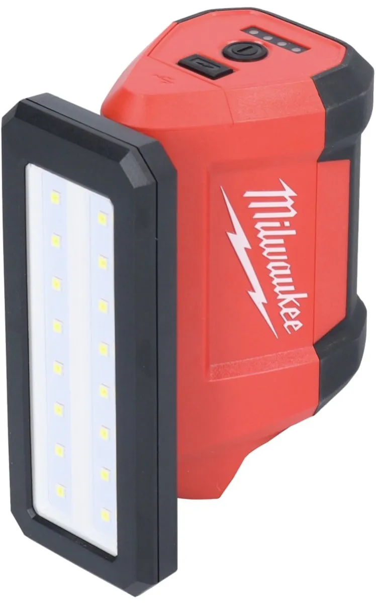 Milwaukee M12 PAL-0 LED Lamp Body 700Lm - Rood/Zwart - afbeelding 6 van 6