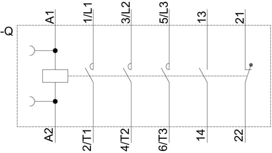 Siemens 3RT2026-2AP00 Contactor - 3x NO 690V AC