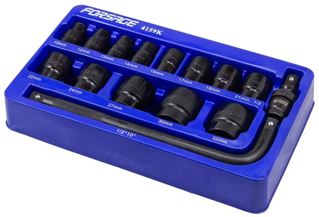 Forsage F-4159K Dopsleutelset 15-delig 10-32mm