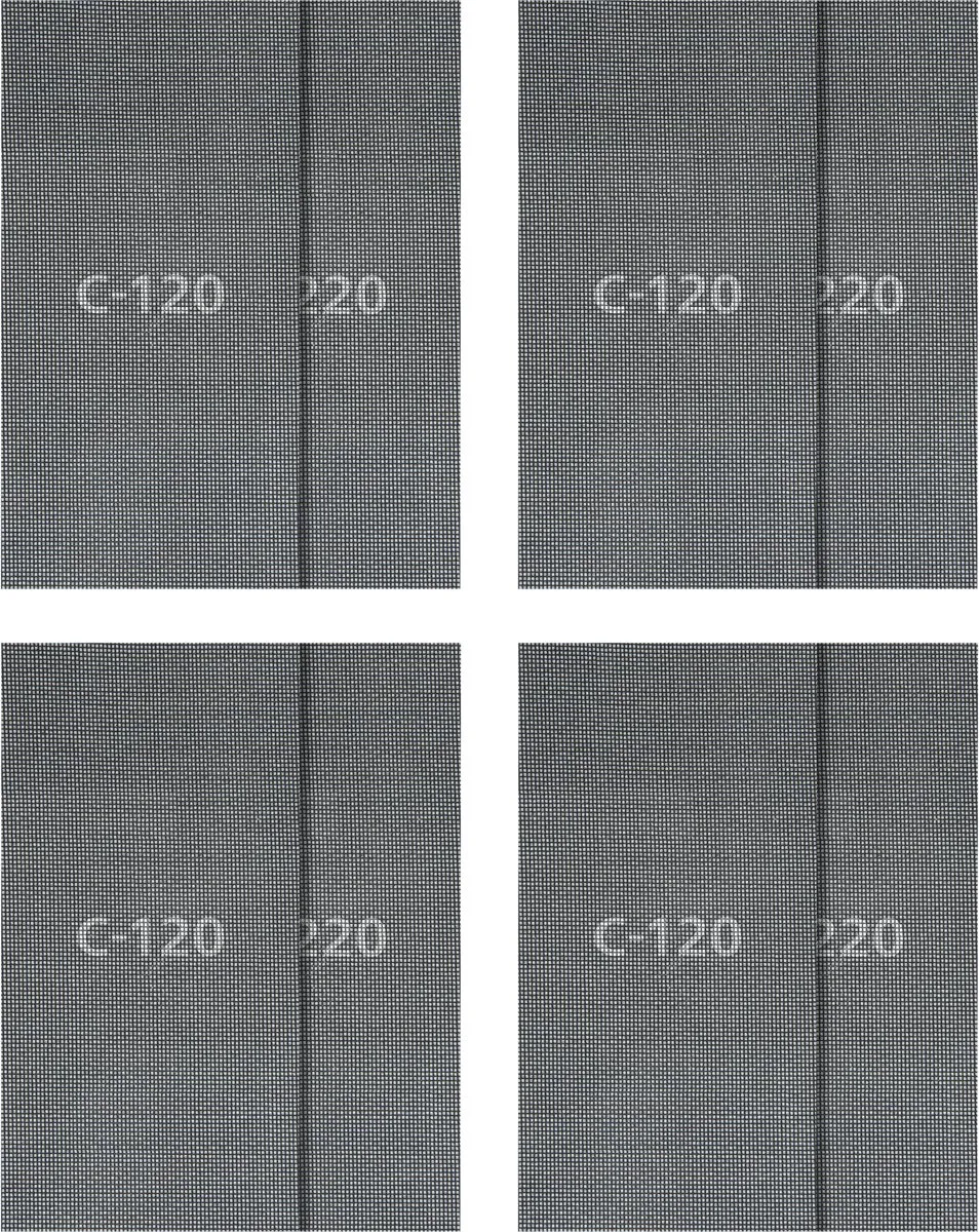 Wolfcraft Schuurgaas 16-delig 115x280mm