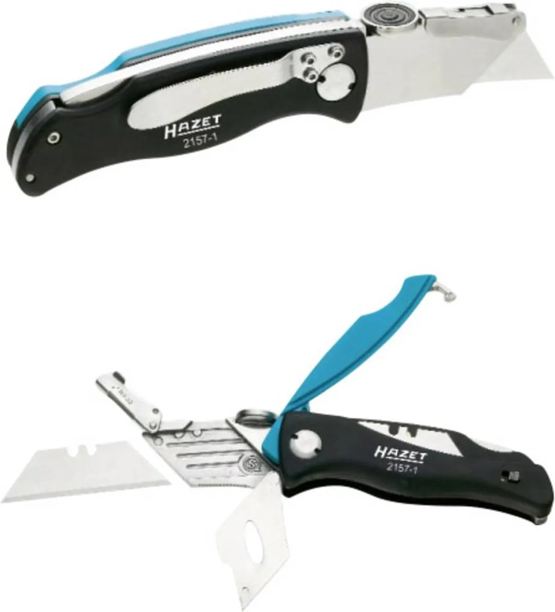 Hazet 2157-1 Jackknife - 5 Mesjes - Metaal