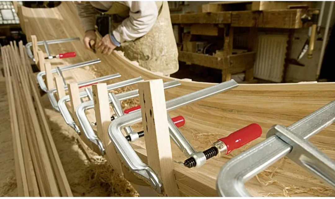 Bessey GZ12 Lijmtang 120/60mm - Blauw/Geel