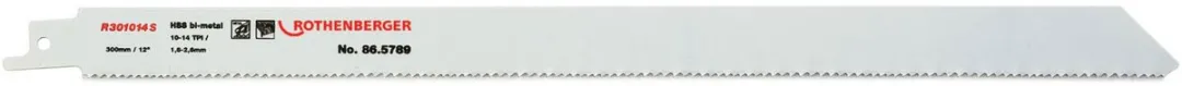 Rothenberger Universeel Zaagblad 300x20x0,9mm 14 TPI - 5 Stuks