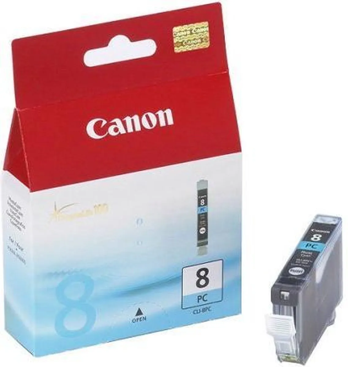 Canon CLI-8PC Fotocartridge Cyaan - 450 pagina's