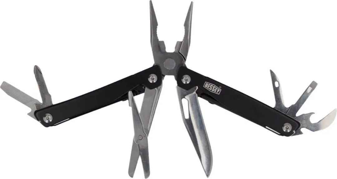 Bessey KLISETA Kliklamp Multitool - 2 Stuks Zwart