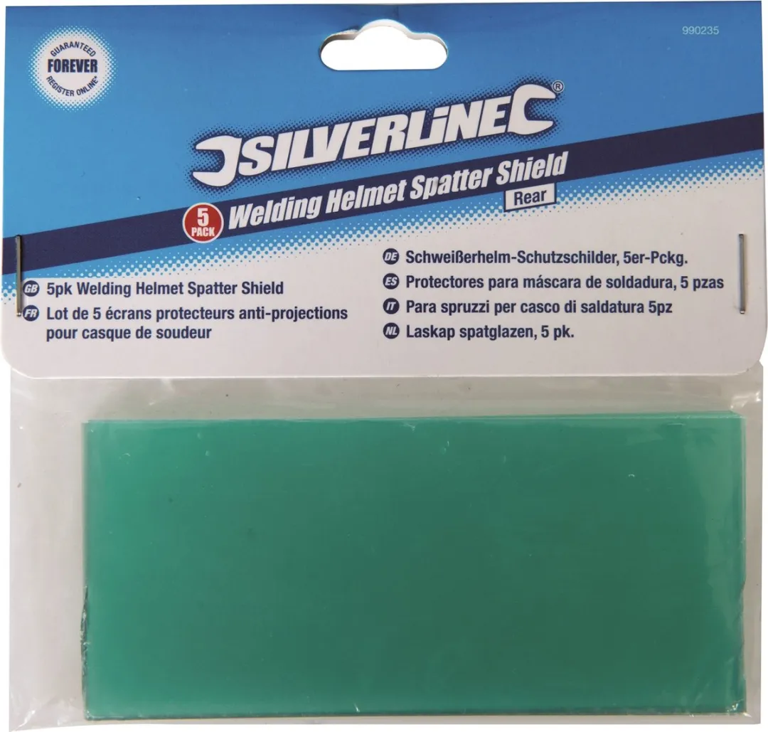 Silverline Laskap Spatglazen 934295 - 5 Stuks - Groen