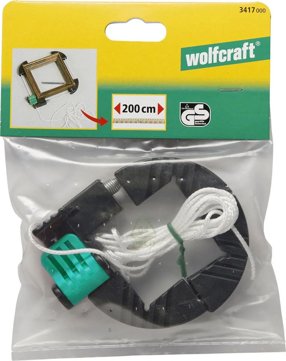 Wolfcraft Spandband 200cm Hoekklem 3417000