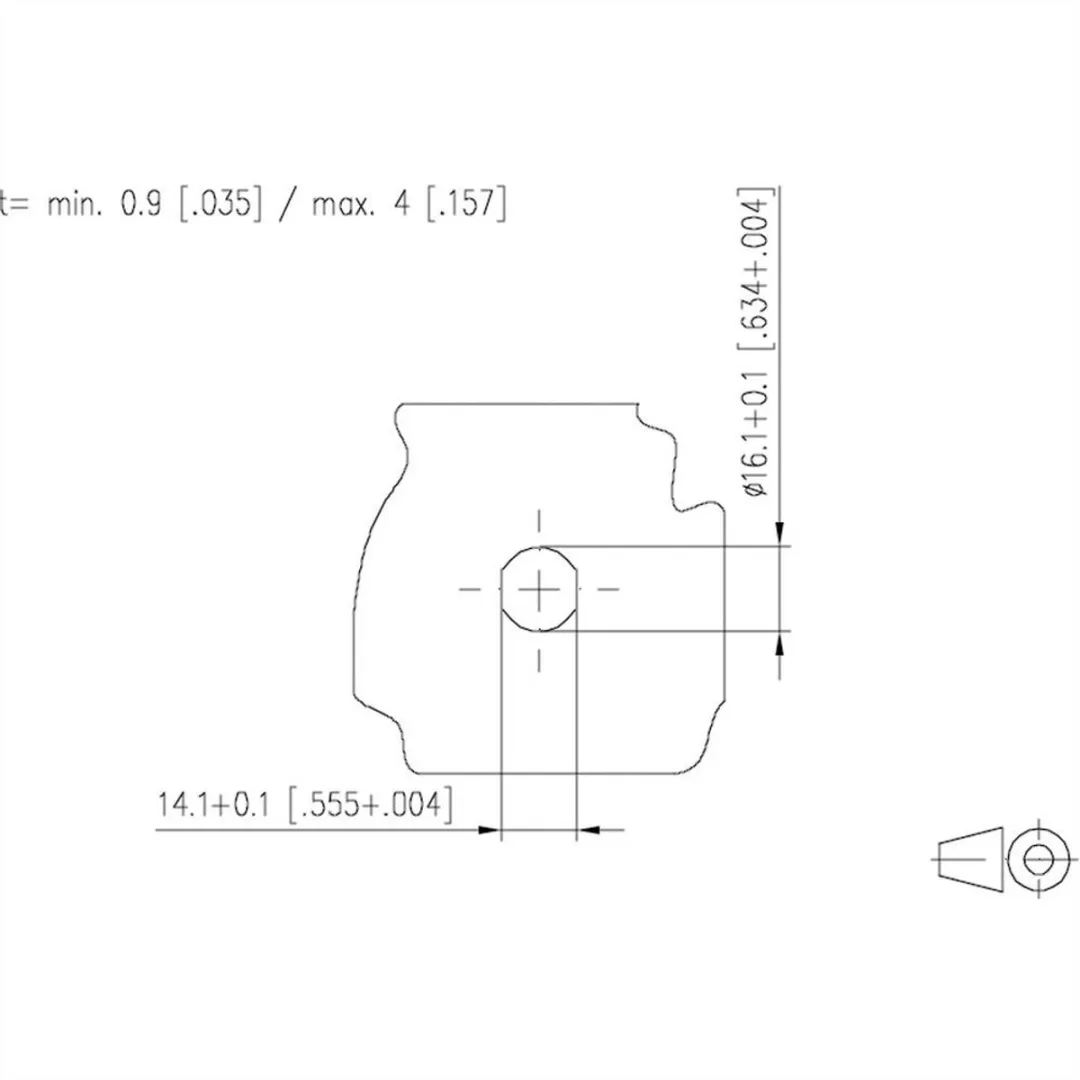 Metz Connect MMF881A315-0001 Connector - 8 Polig