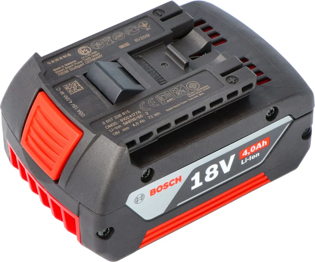 Bosch GSR 18V-LI Accu 4000mAh - 2607336815 - afbeelding 4 van 6