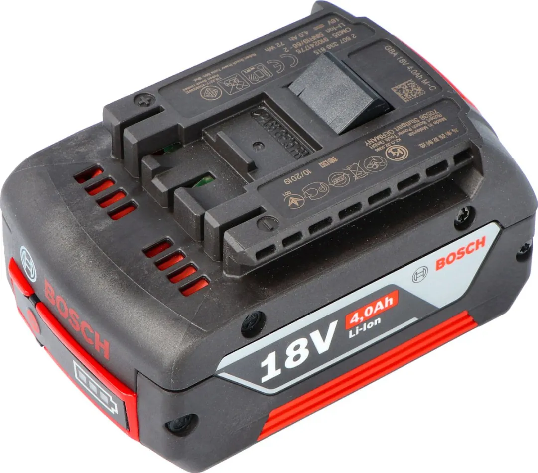 Bosch GSR 18V-LI Accu 4000mAh - 2607336815 - afbeelding 2 van 6