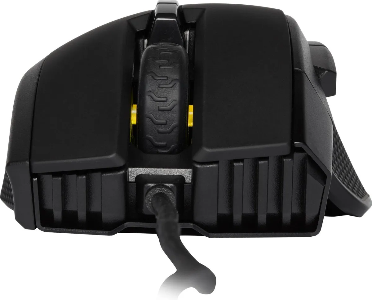 Corsair Ironclaw RGB Gamingmuis CH-9307011-EU - 18.000 DPI - Zwart