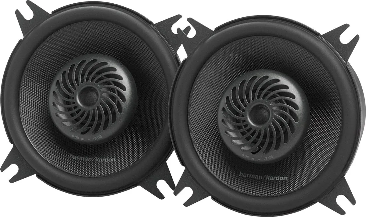Harman Kardon FIT4F – Coaxiale Autospeakers 4 inch – 30W RMS – Thiele-Small Afstemming – Krachtig Geluid