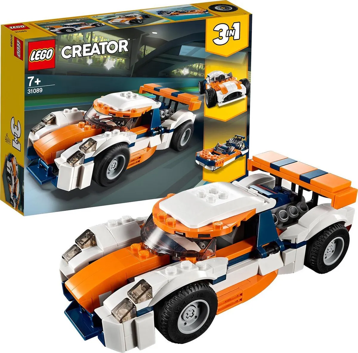 LEGO Creator Zonsondergang Baanracer 31089 - 221 Stukken - afbeelding 4 van 6