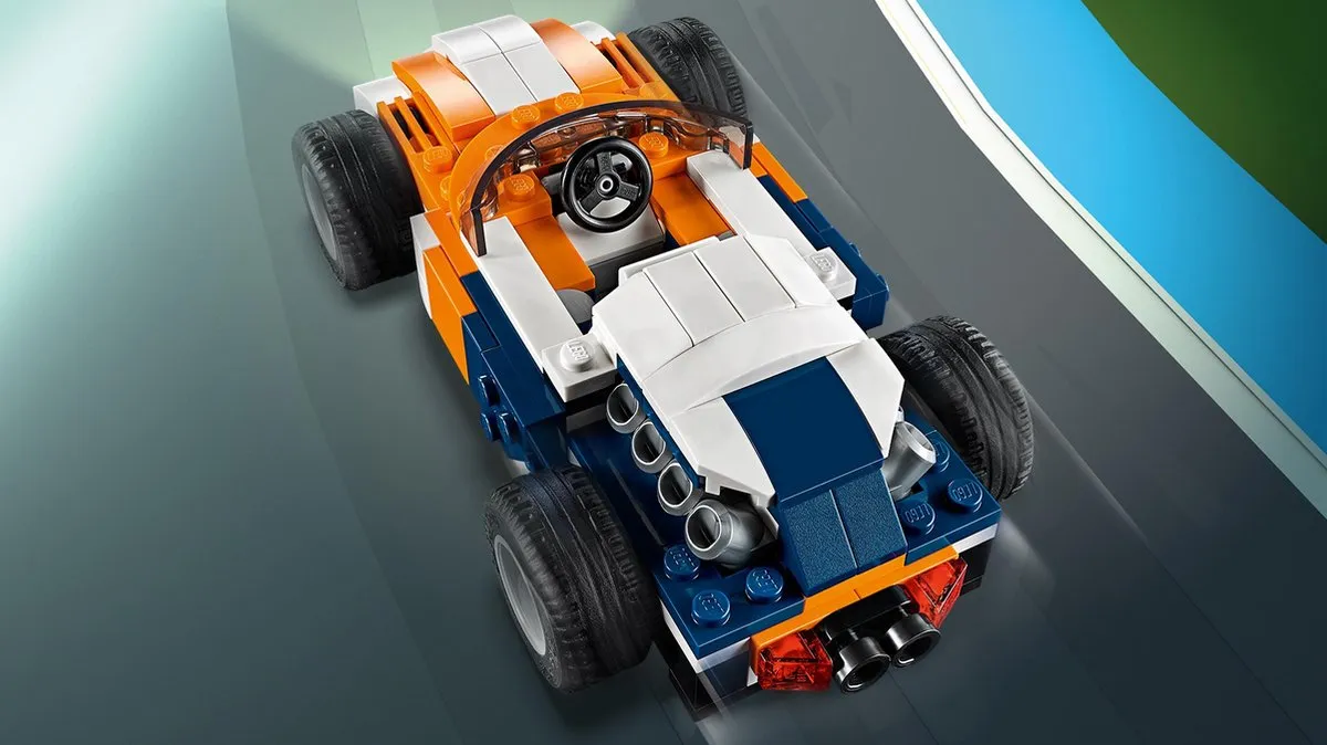 LEGO Creator Zonsondergang Baanracer 31089 - 221 Stukken - afbeelding 6 van 6