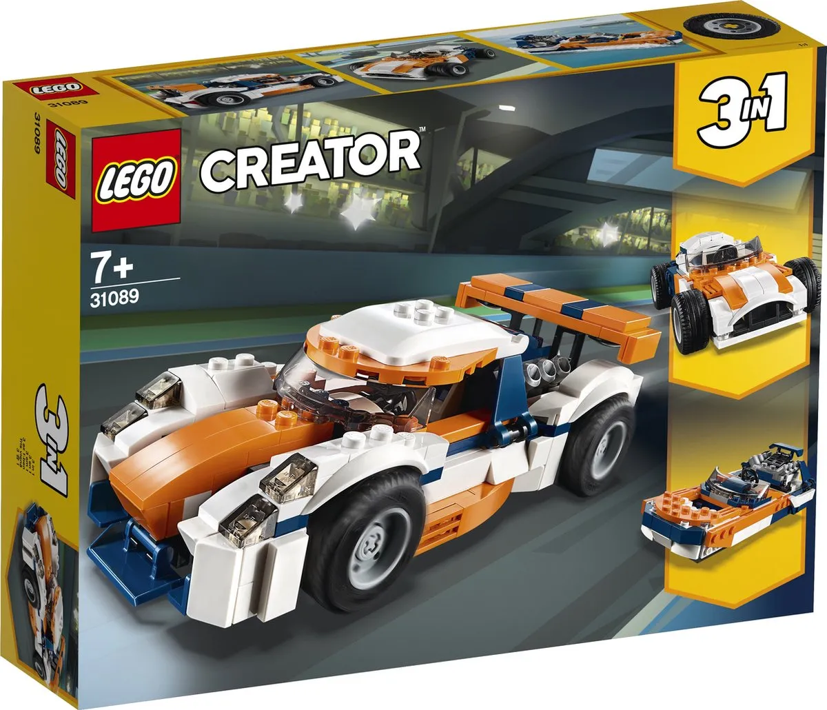 LEGO Creator Zonsondergang Baanracer 31089
