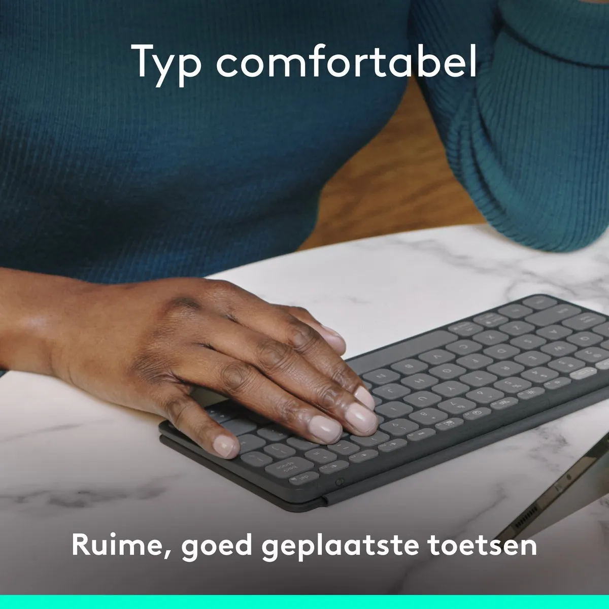 Logitech Keys-To-Go 2 Toetsenbord - Grafiet