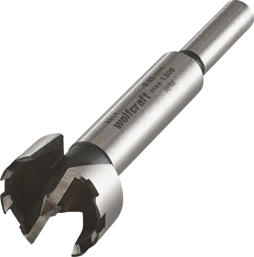 Wolfcraft Scharnierboor 25mm Forstner Hout