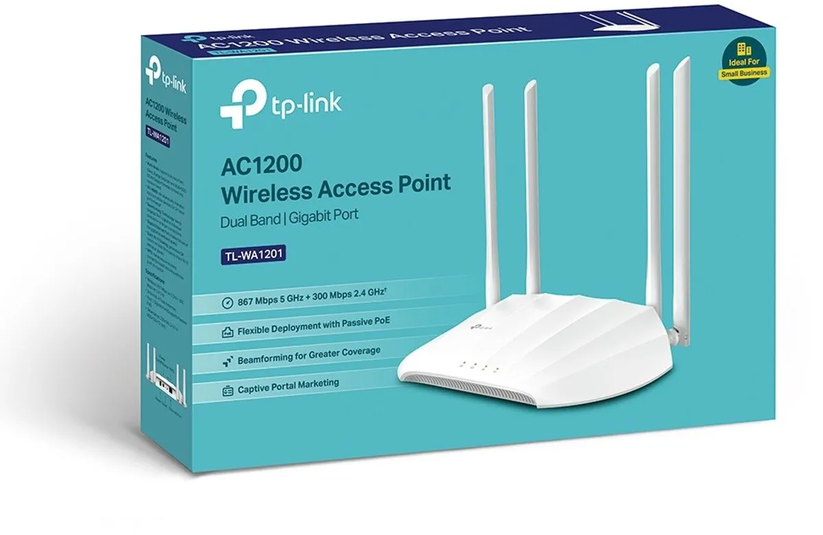 TP-Link TL-WA1201 Accesspoint 1200Mbps - Wit