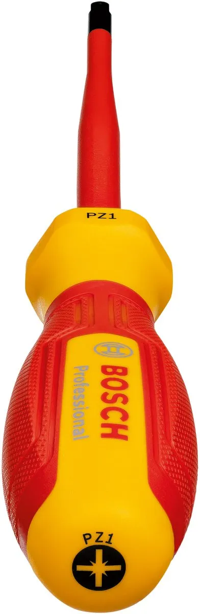 Bosch Professional VDE Schroevendraaier PZ 1 - Geel/Rood