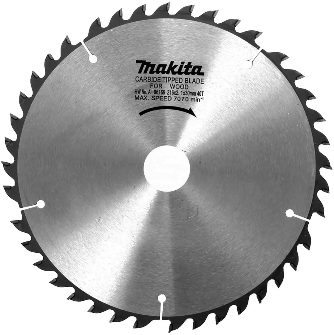 Makita TCT Zaagblad 216mm 40T A-86169