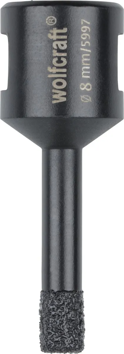 Wolfcraft Diamantboor 8mm 5997000 - Haakse Slijper