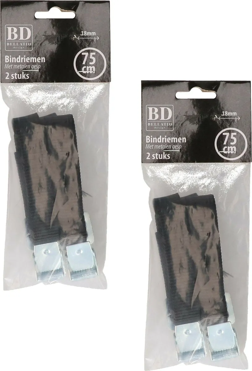 Bellatio Design Spanbanden 4 Stuks
