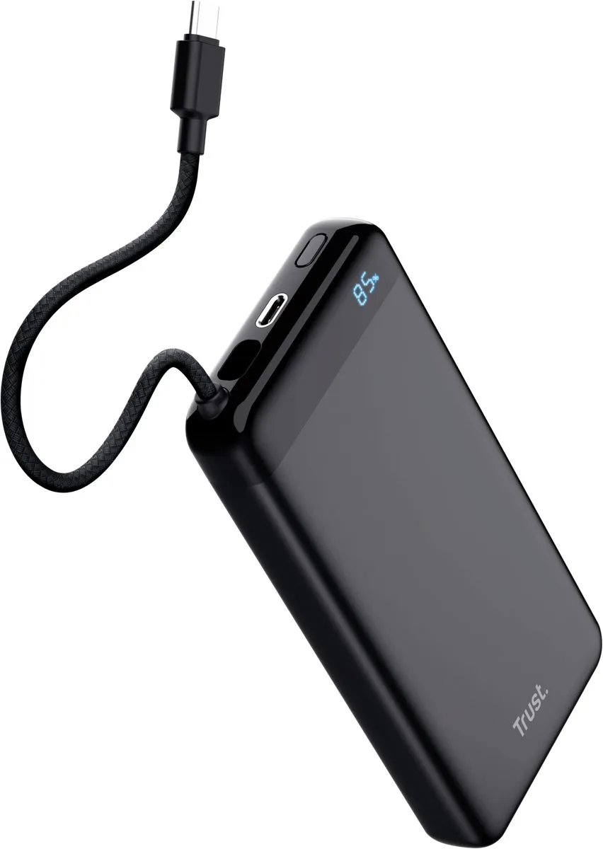 Trust Fiera Powerbank 20000mAh 25881 - 2x USB-C - 20W - Zwart