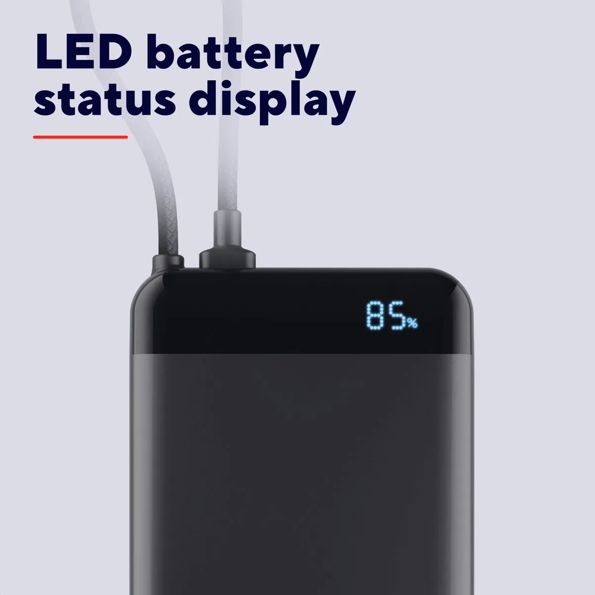 Trust Fiera Powerbank 20000mAh 25881 - 2x USB-C - 20W - Zwart