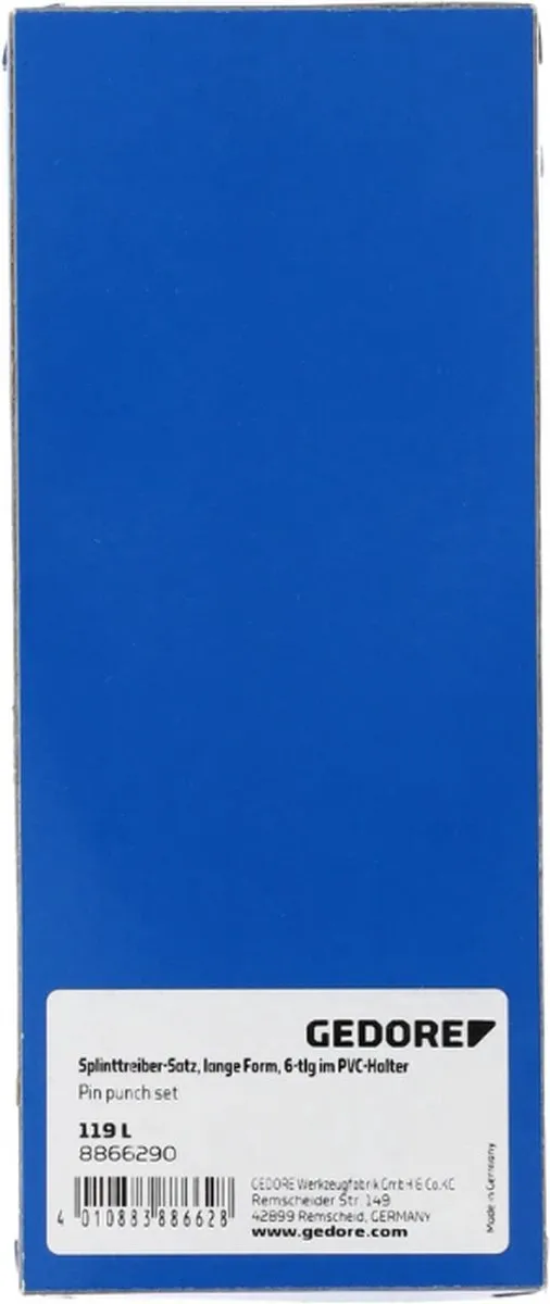Gedore 119 L 6-delige Pendrijverset - 8866290
