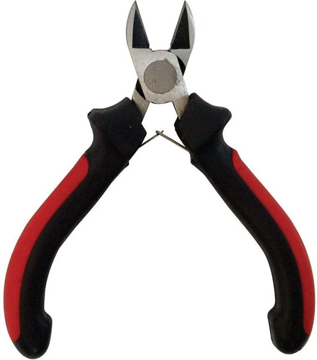 Silverline 6-delige Mini Tangenset - Grijs
