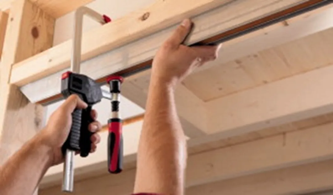 Bessey EHZ60-2K Eenhandslijmtang - Rood