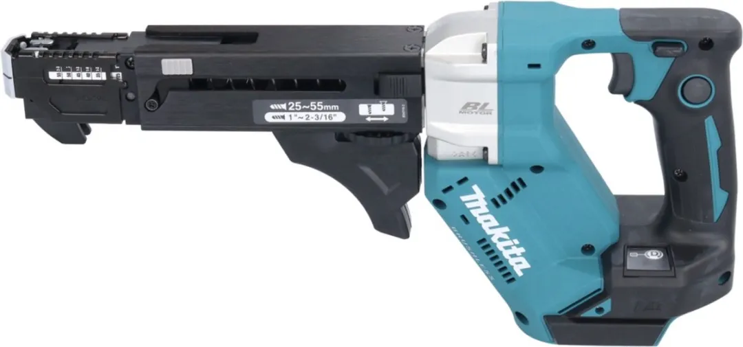 Makita DFR551G1J Accu-Magazijnschroevendraaier 18V - 25-55mm - 1x 6.0Ah