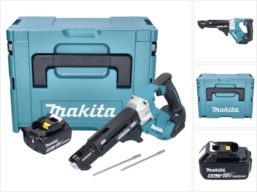 Makita DFR551G1J Accu-Magazijnschroevendraaier 18V