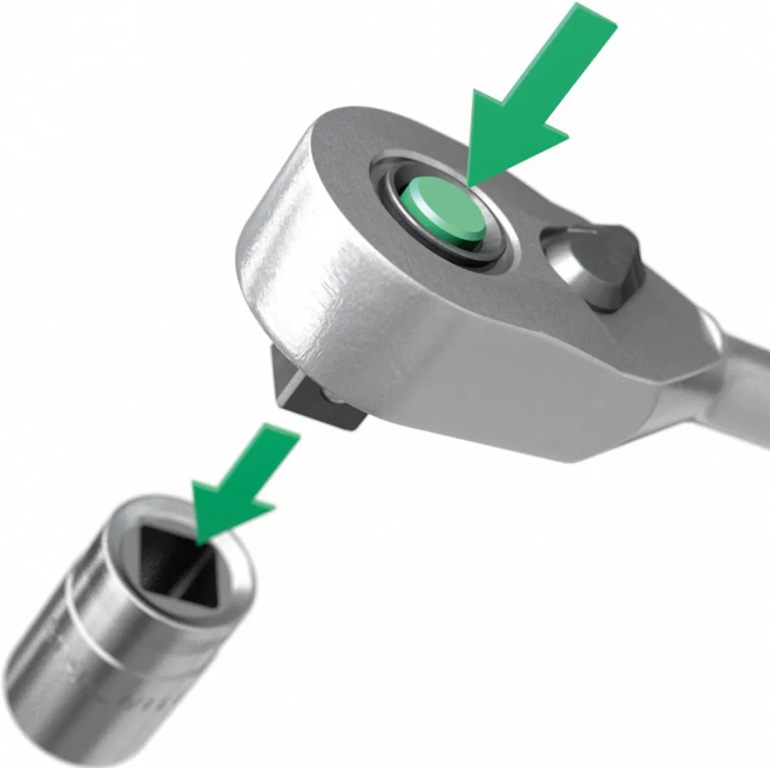 Stahlwille 512SG-QRN Ratel 1/2" met snelsluiting
