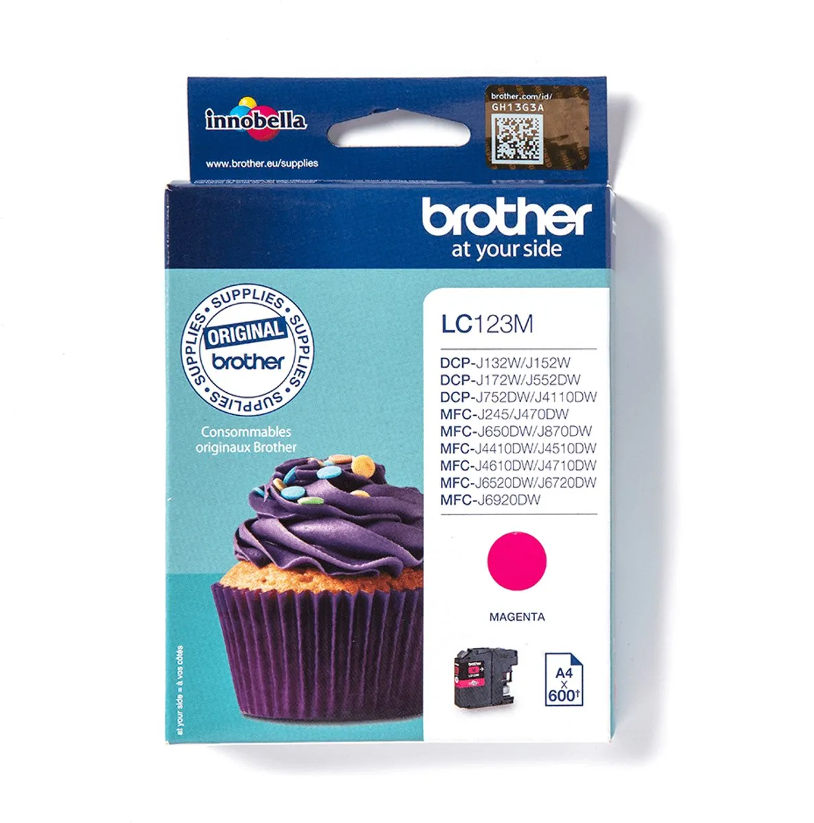 Brother LC-123M Inktcartridge