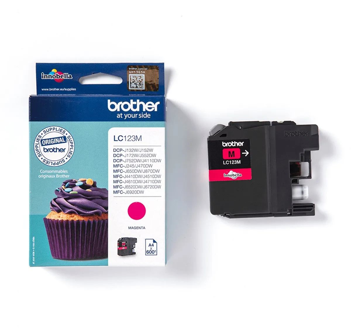 Brother LC-123M Inktcartridge - Magenta