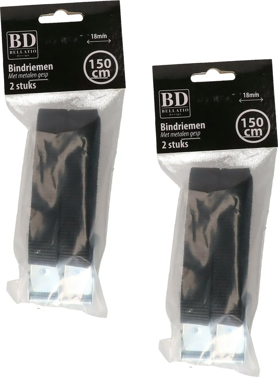 Bellatio Design Spanbanden 4 Stuks