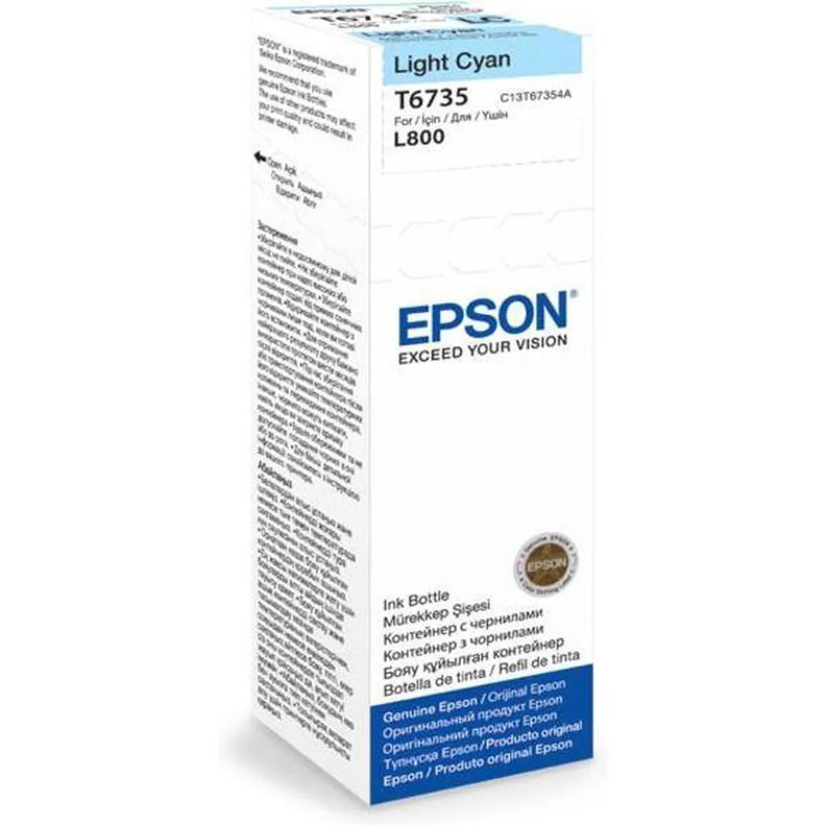 Epson T6735 C13T67354A Inktcartridge - Lichtgeel 70ml