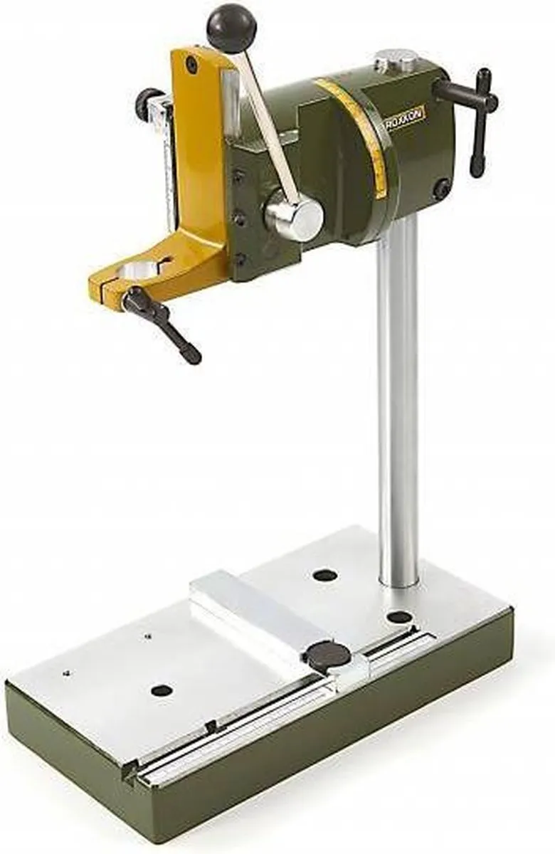 Proxxon Micromot MB 200 Boorstandaard 40mm - Groen/Geel/Zilver