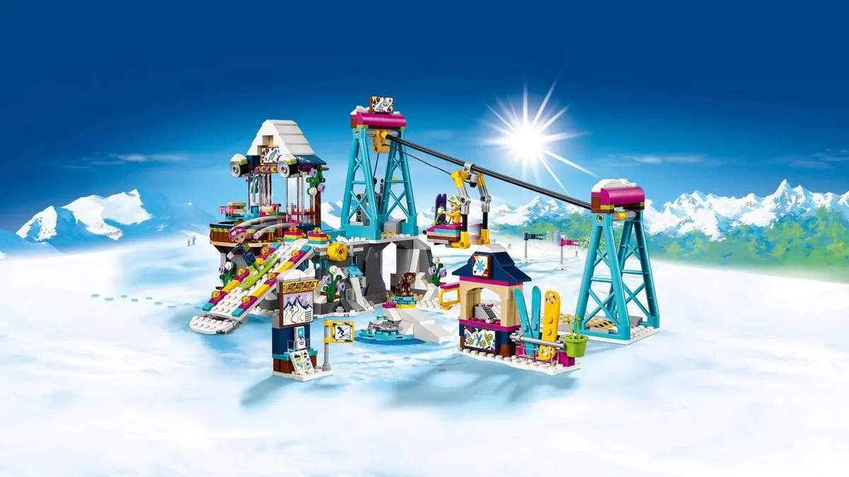 LEGO Friends Wintersport Skilift 41324 - 585 Stukken - afbeelding 3 van 6