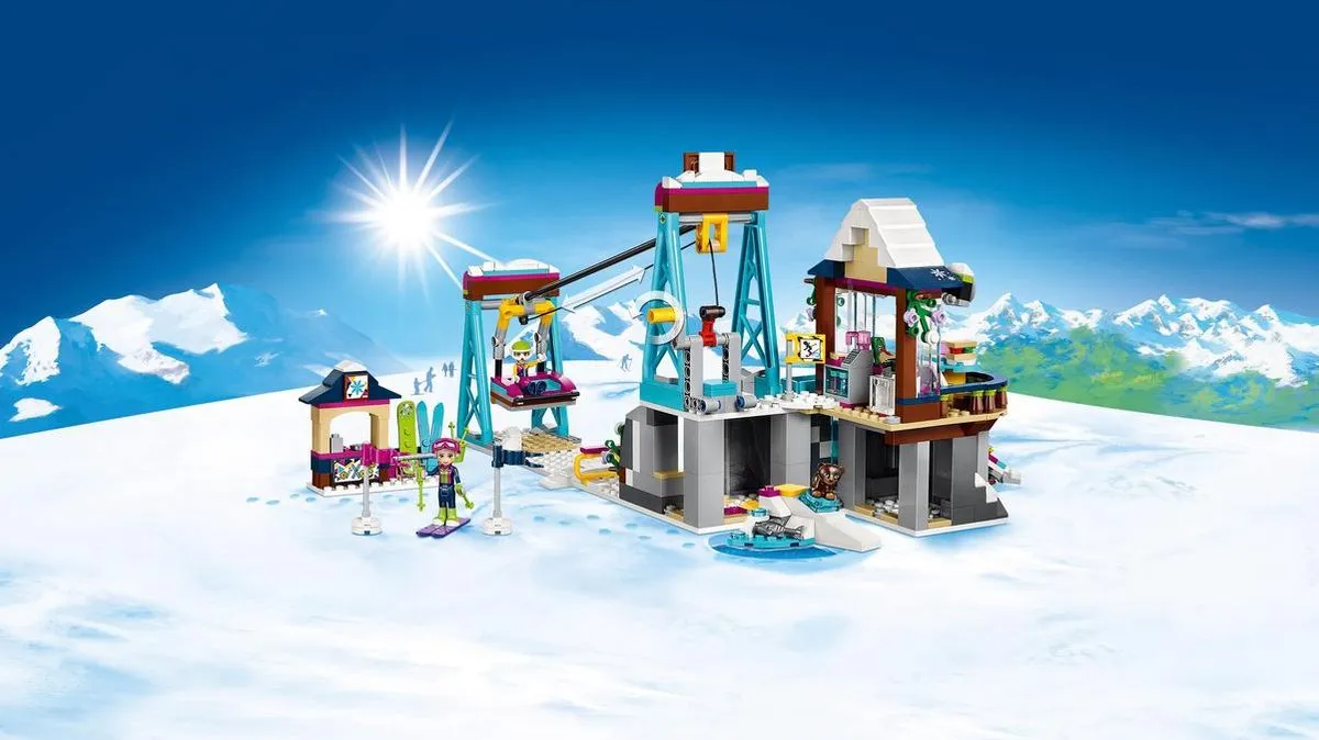 LEGO Friends Wintersport Skilift 41324 - 585 Stukken - afbeelding 5 van 6