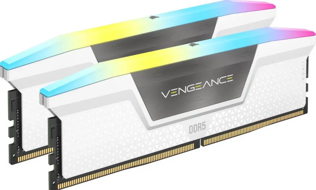 Corsair Vengeance RGB CMH64GX5M2B5600C40W DDR5 Geheugen