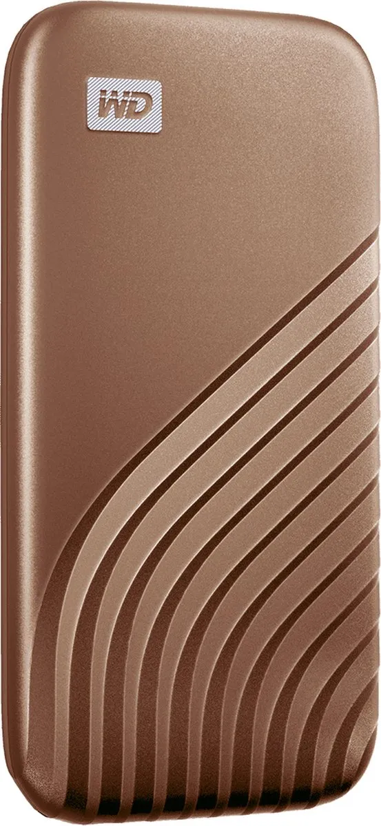 Western Digital My Passport SSD WDBAGF0020BGD-WESN - 2TB - Goud