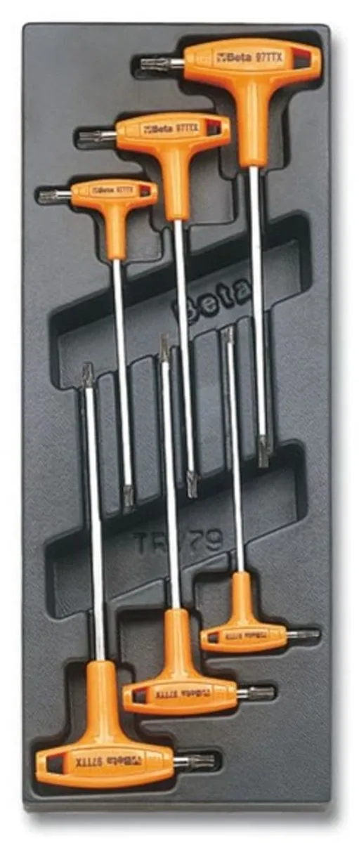 Beta T55 Haakse Torx Sleutelset - 6-delig